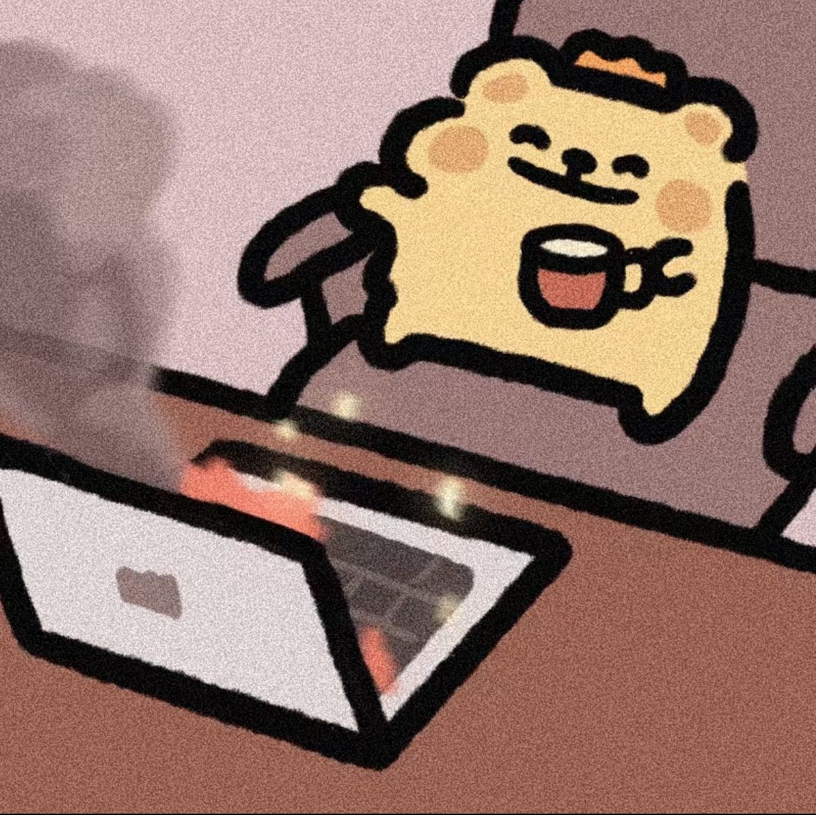 灰灰起牀了