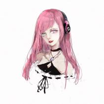 她放慢步調