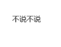 不說不說
